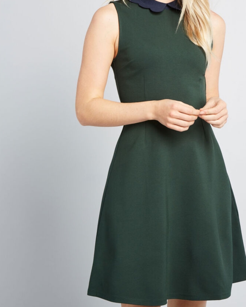 Modcloth A-line Collar Dress